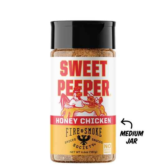 Fire & Smoke Society SWEET PEPPER | Honey Chicken, 6.6oz