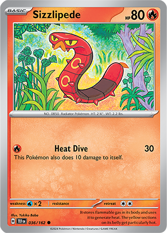 Sizzlipede 036/162