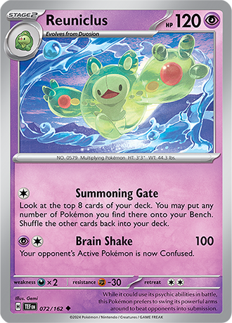 Reuniclus 072/162
