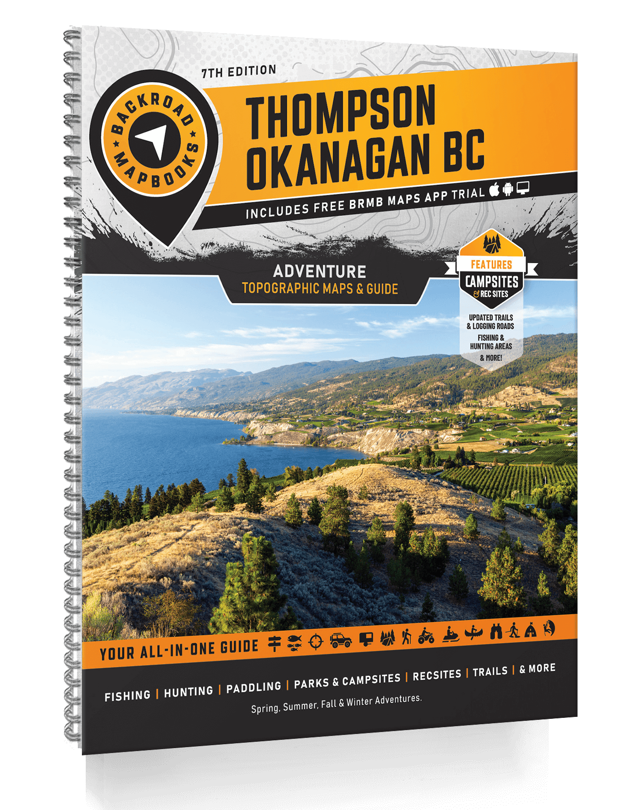 Thompson Okanagan BC Backroad Mapbook