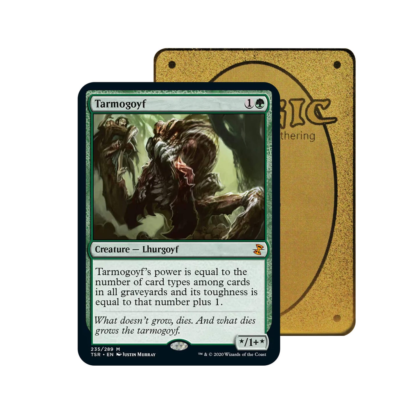 Tarmogoyf Metal Orica Card