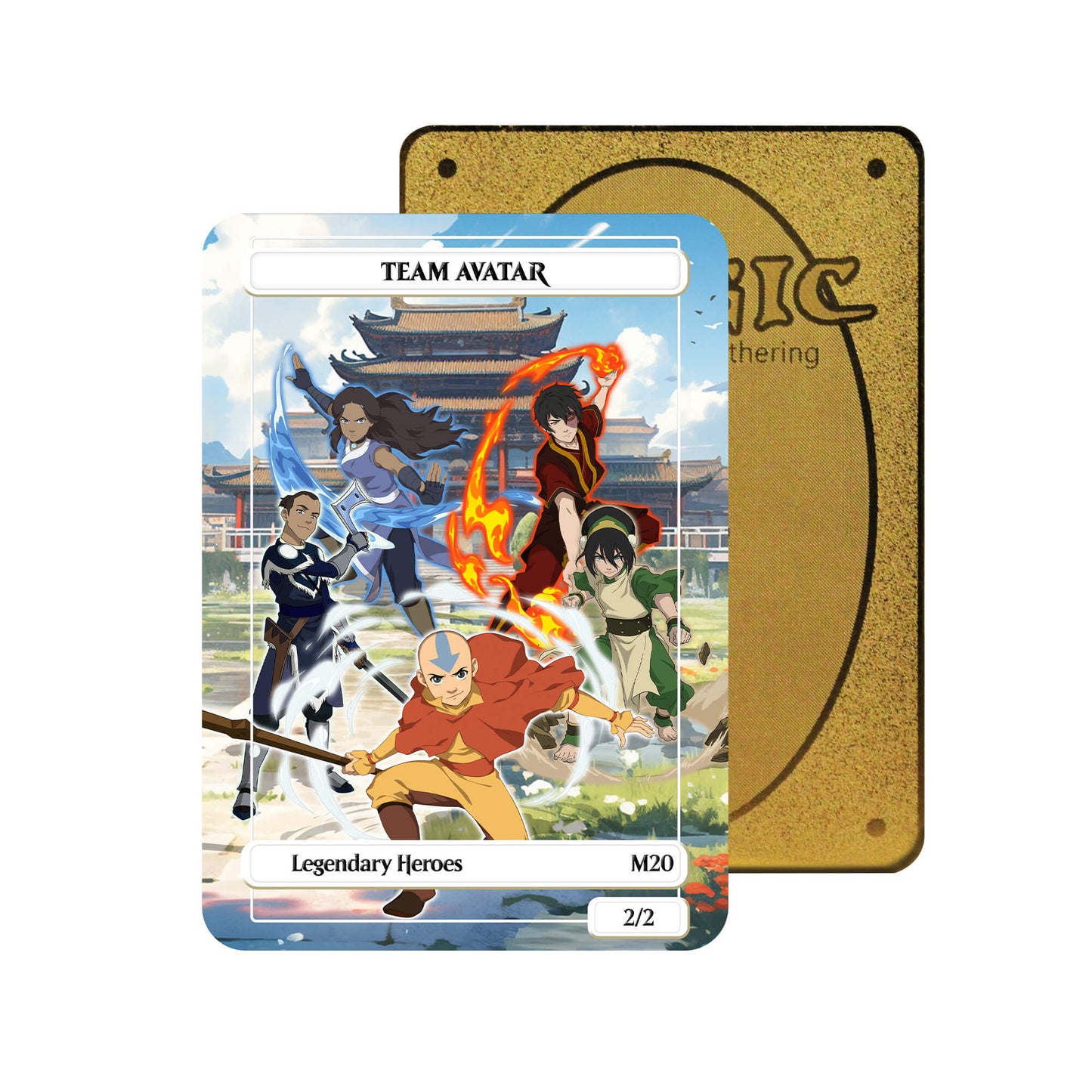 Team Avatar Metal Orica Card