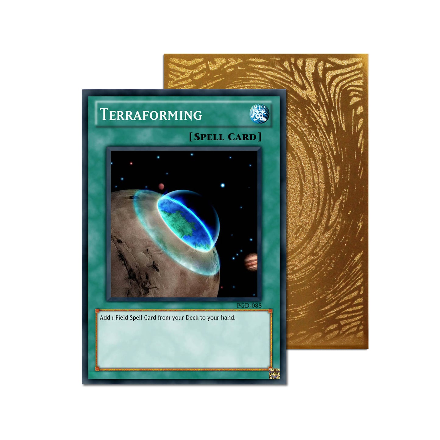 Terraforming Metal Orica Card