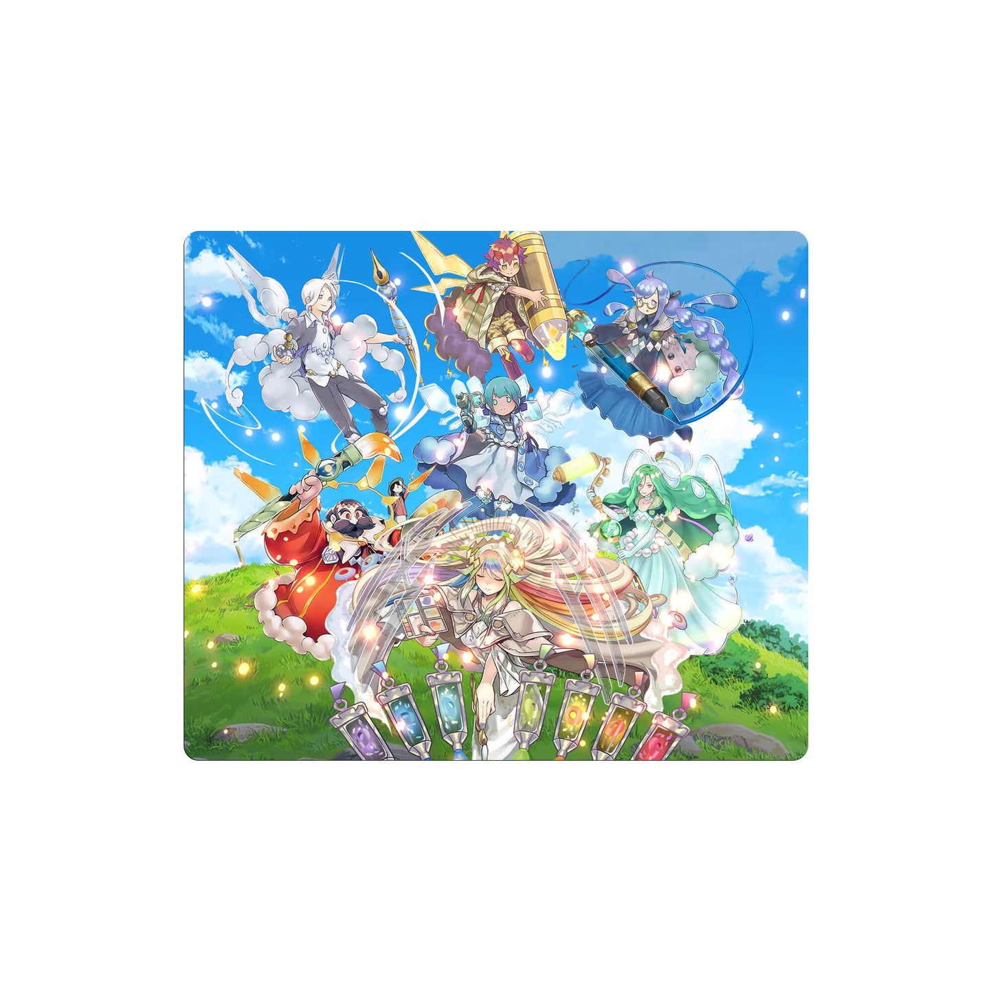 The Weather Painter Rainbow Mouse Pad