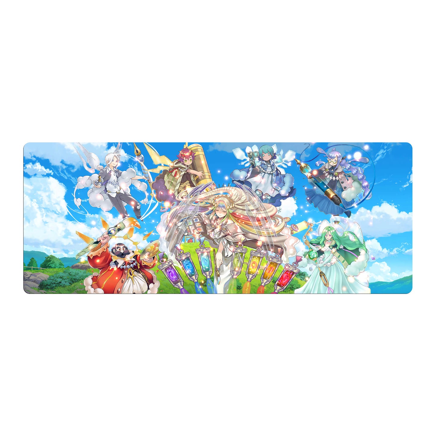 The Weather Painter Rainbow Mouse Pad