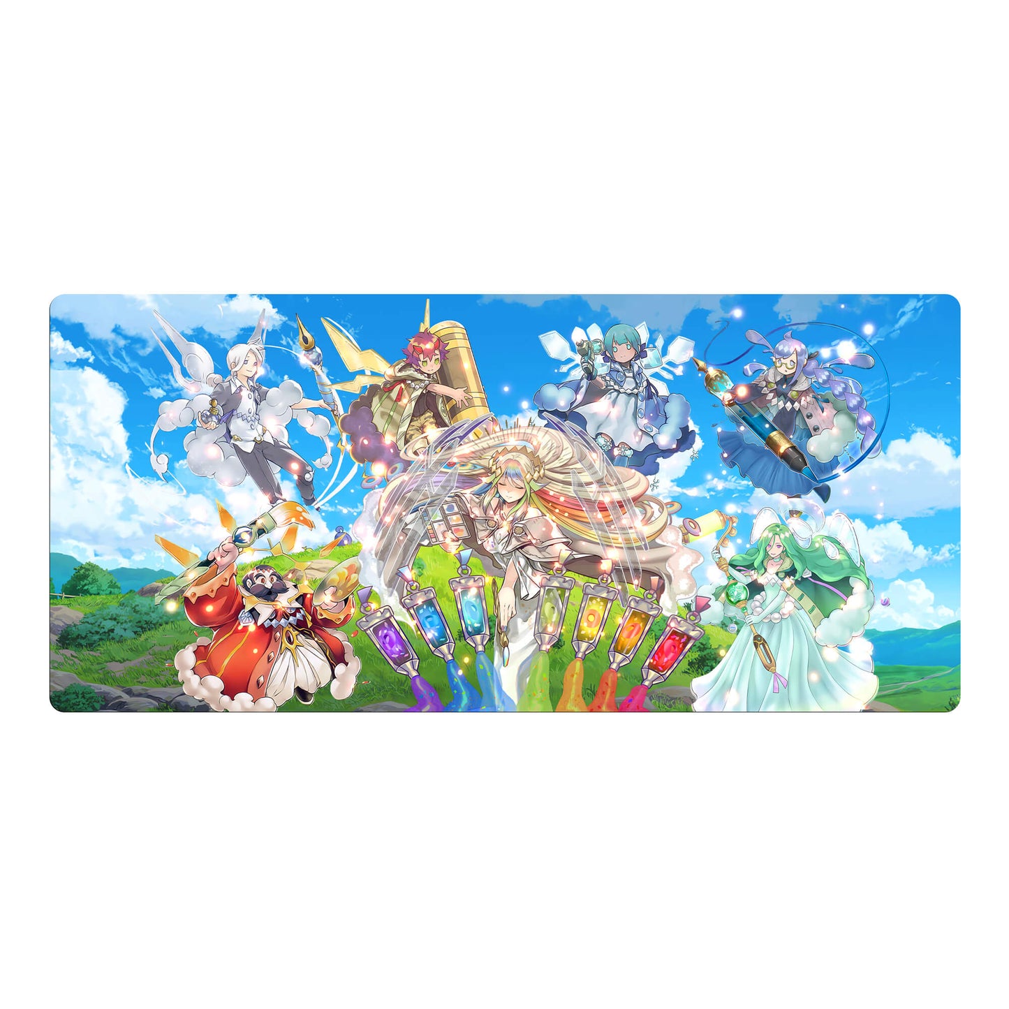 The Weather Painter Rainbow Mouse Pad