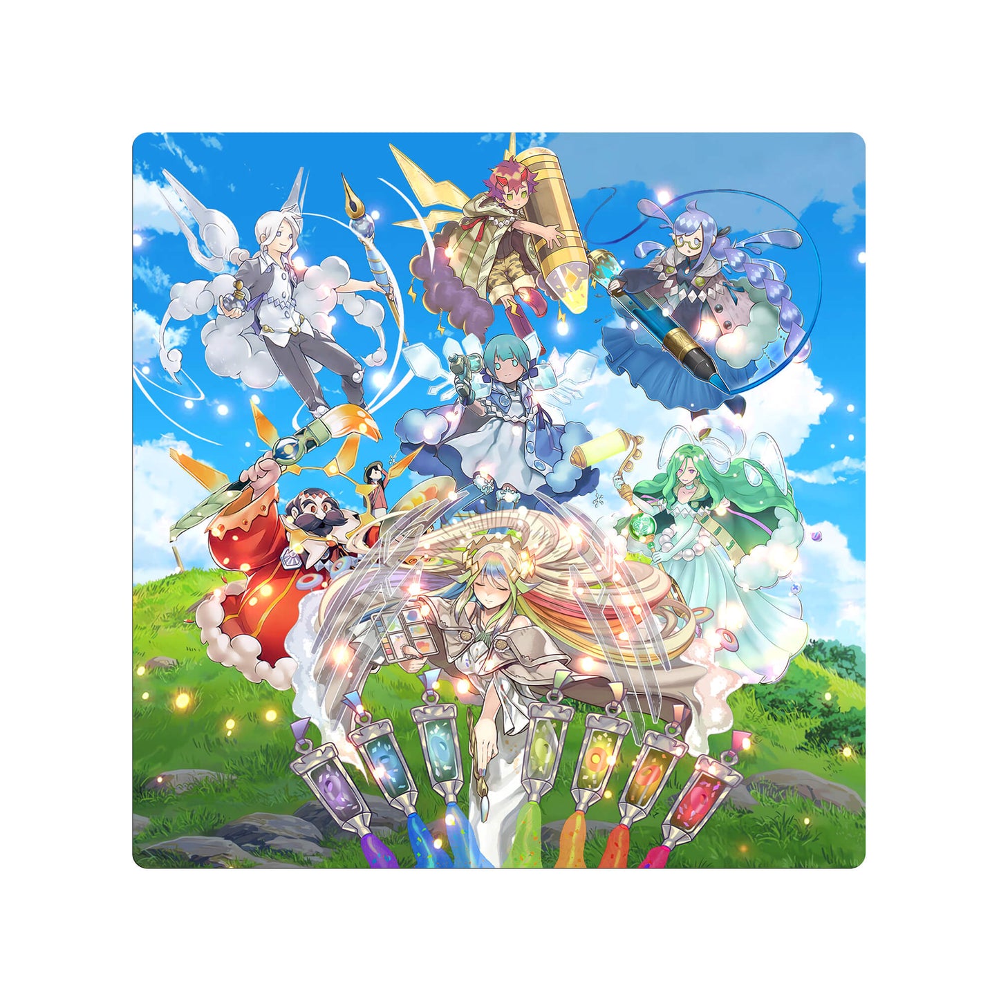 The Weather Painter Rainbow - Double Mat