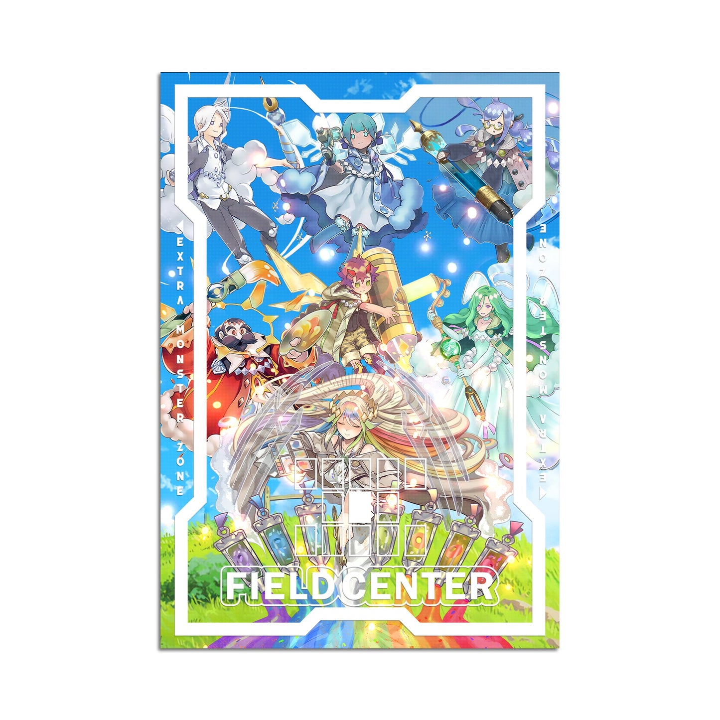 The Weather Painter Rainbow Metal Field Center