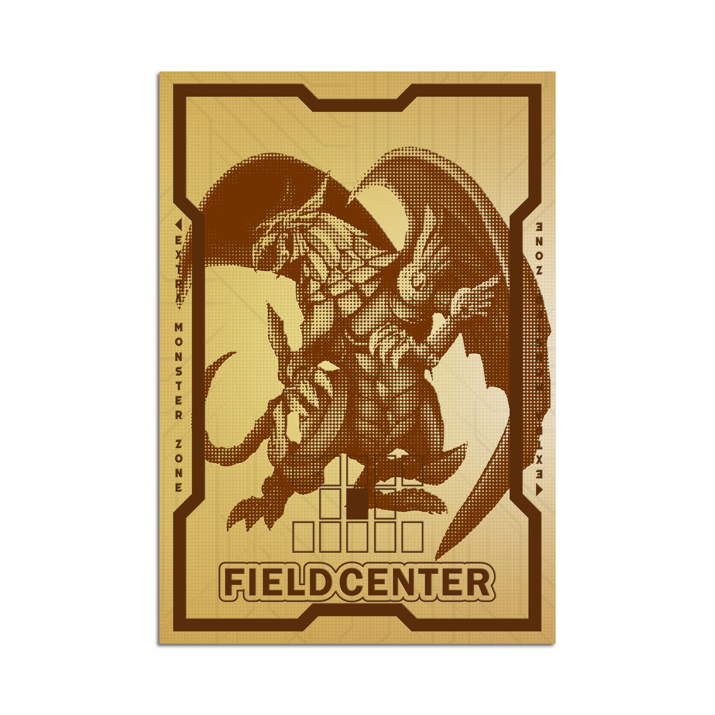 The Winged Dragon of Ra Metal Field Center