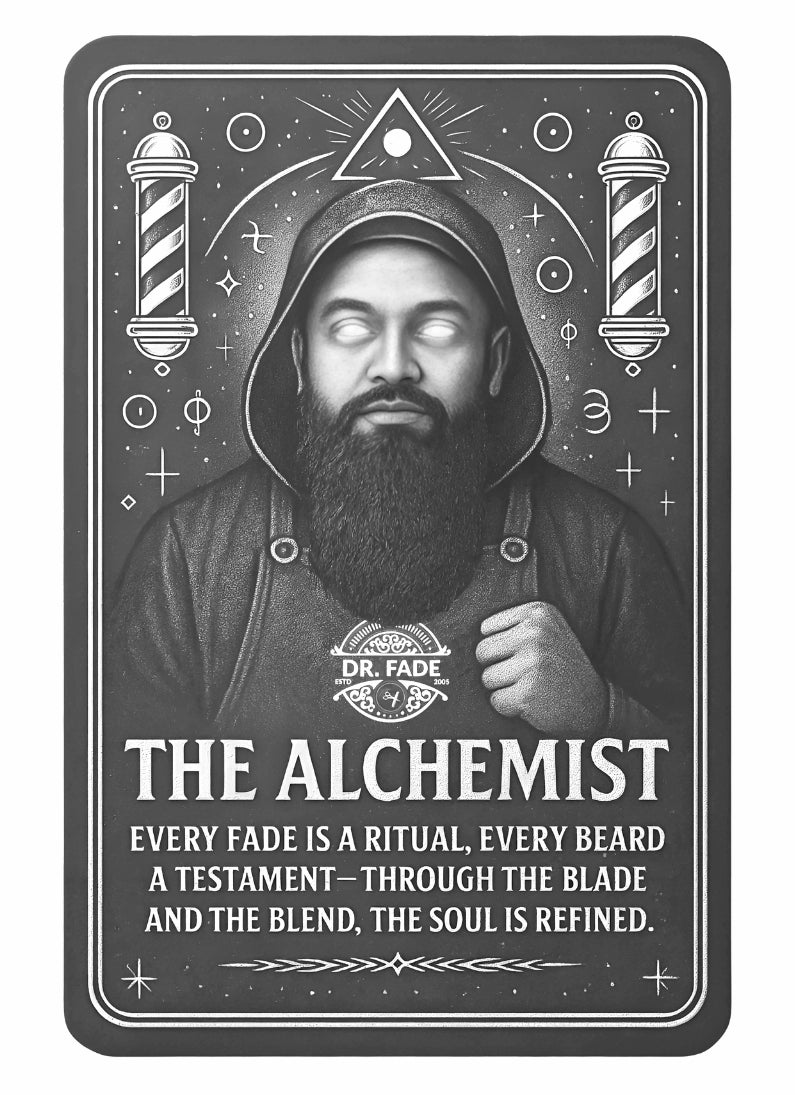 The Alchemist Beard Oil (30ml) – Bay Rum, Sandalwood & Patchouli | Classic Barbershop Scent | Premium Conditioning Beard Oil | Toronto's Celebrity Barber Dr. Fade Collaboration