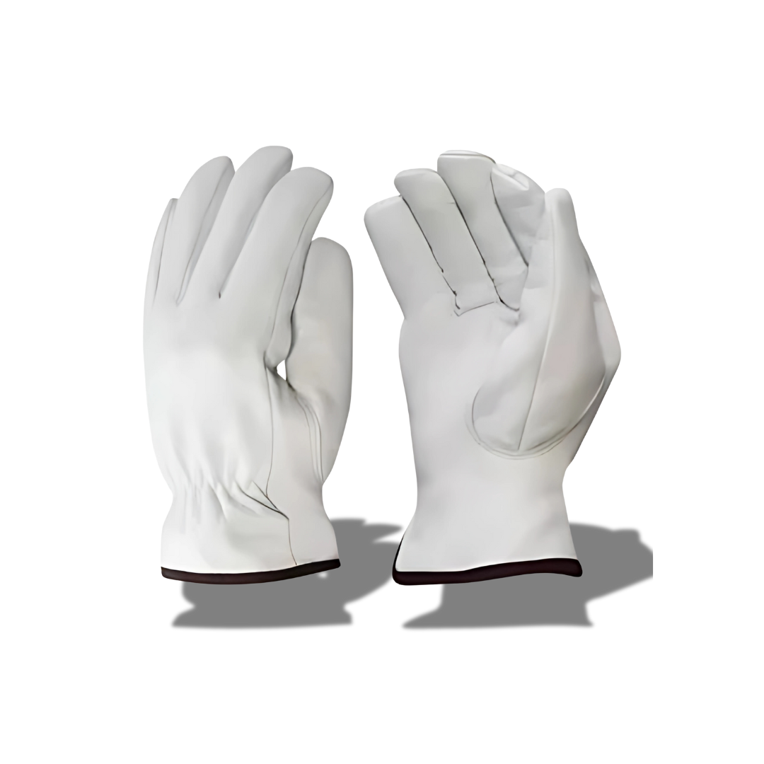 White Drivers Winter Lined