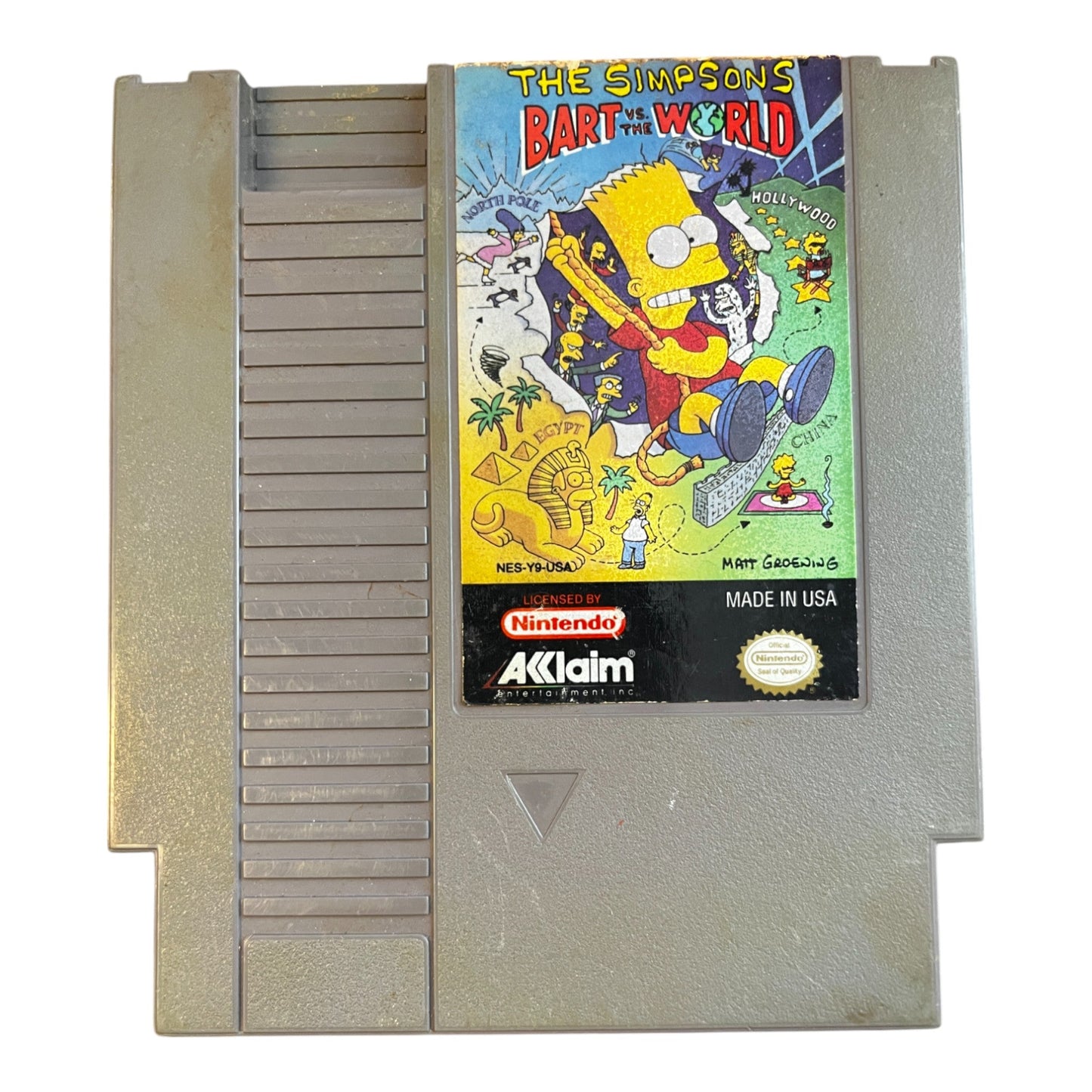 The Simpsons: Bart Vs. The World (NES)