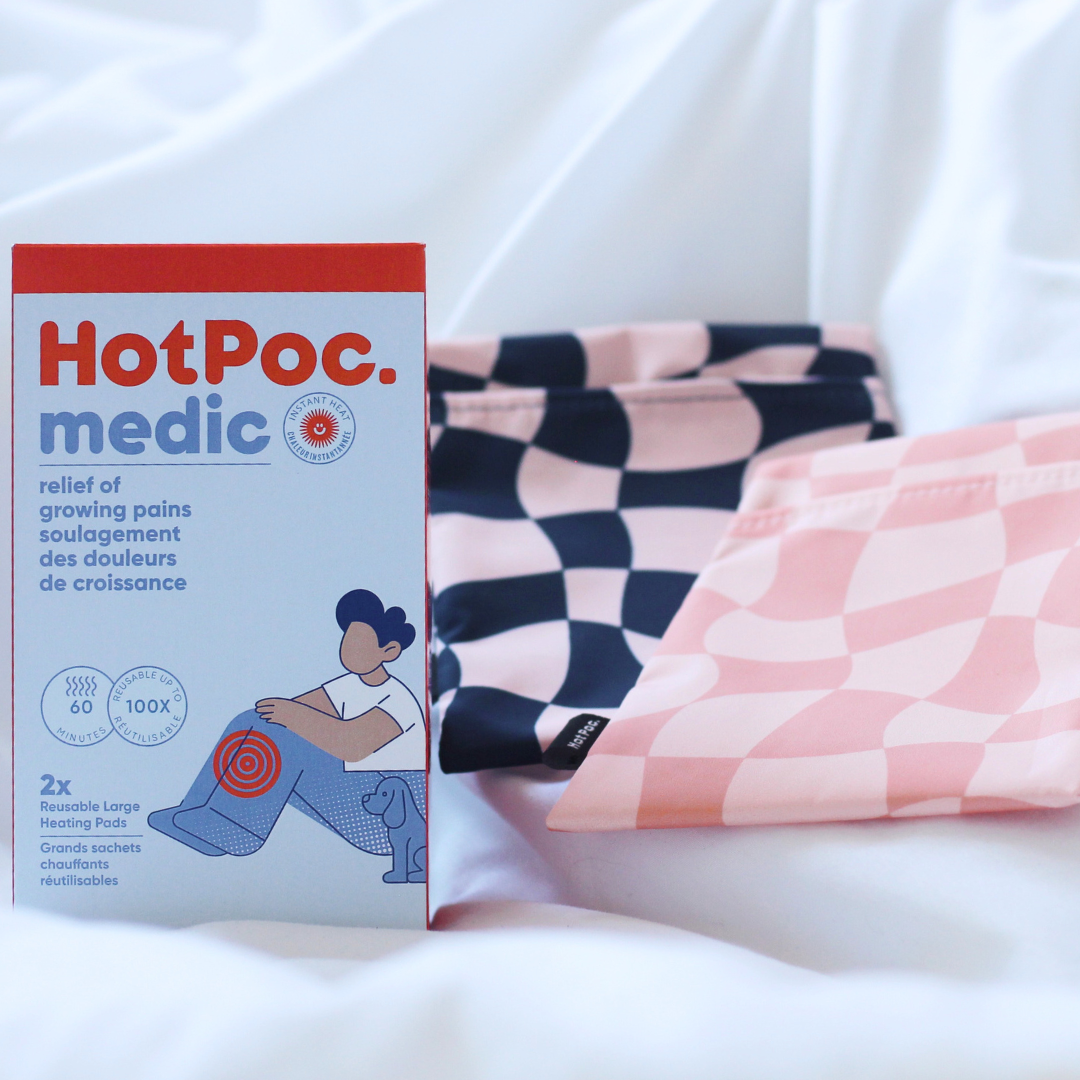 HotPoc medic Reusable Heat Pack for Kids — 2-Pack with Pouches