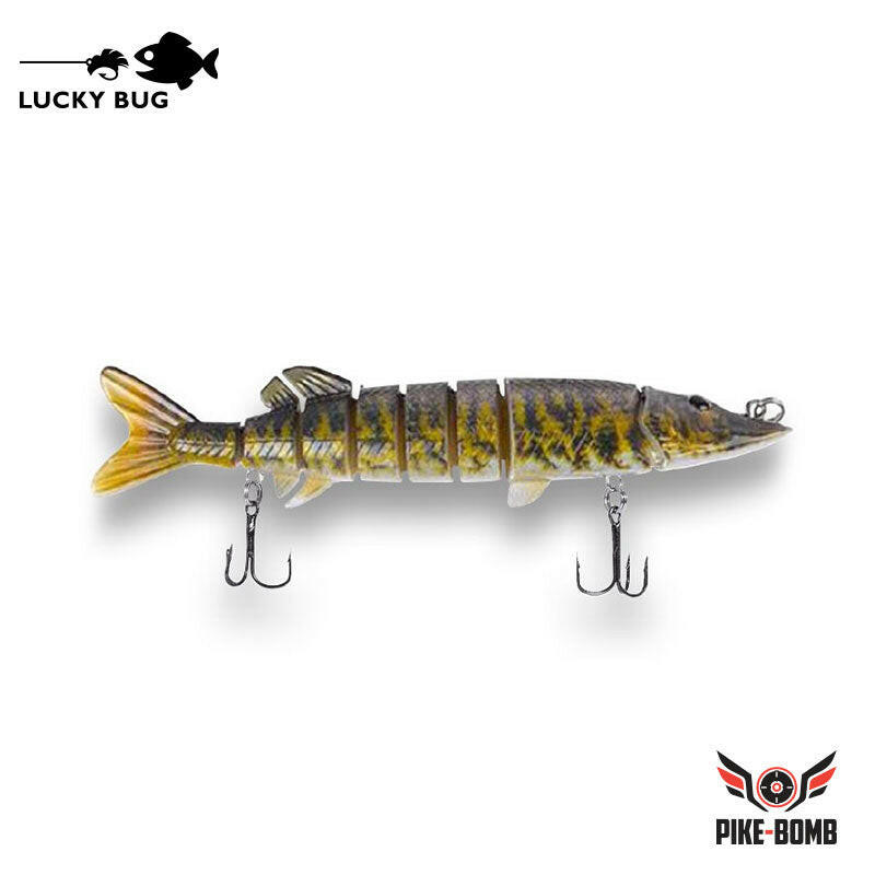 🍁Lucky Bug 5" Pike Bomb Lures