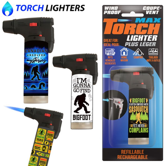 Torch Lighter - Bigfoot 12ct - Refillable