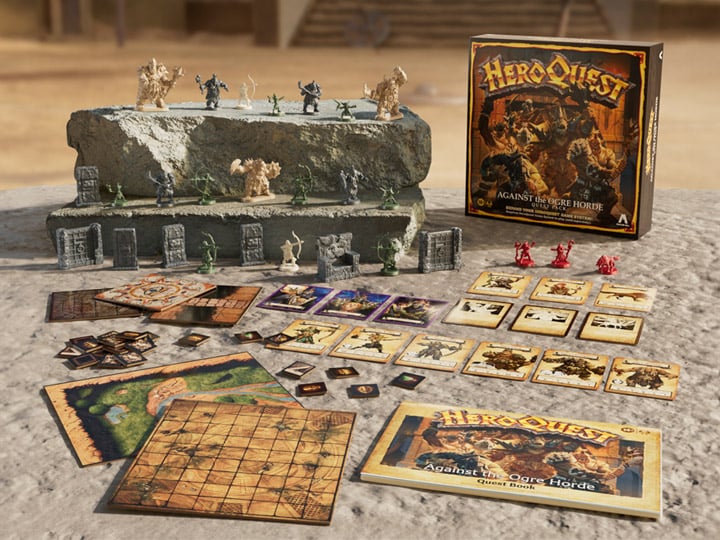 Hero Quest Against the Ogre Horde Quest Pack