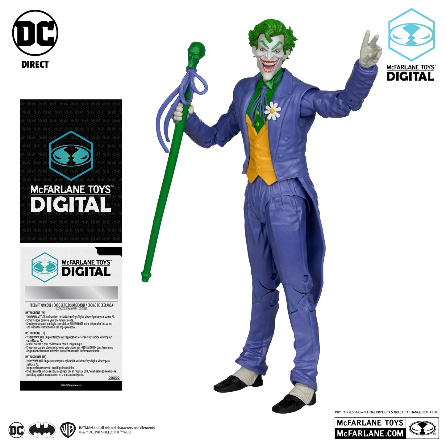 DC Comics The Joker (Silver Age) 7" Action Figure