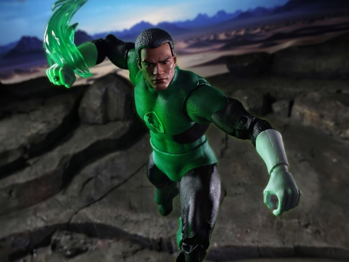 JLA DC Multiverse Green Lantern (John Stewart) (Collect to Build: Plastic Man)