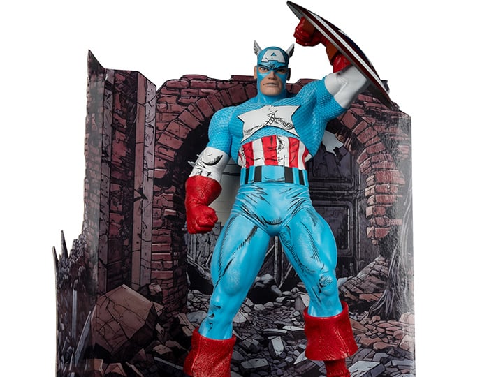Marvel Comics Captain America (The Amazing Spider-Man #323) 1/6 Scale - Statue