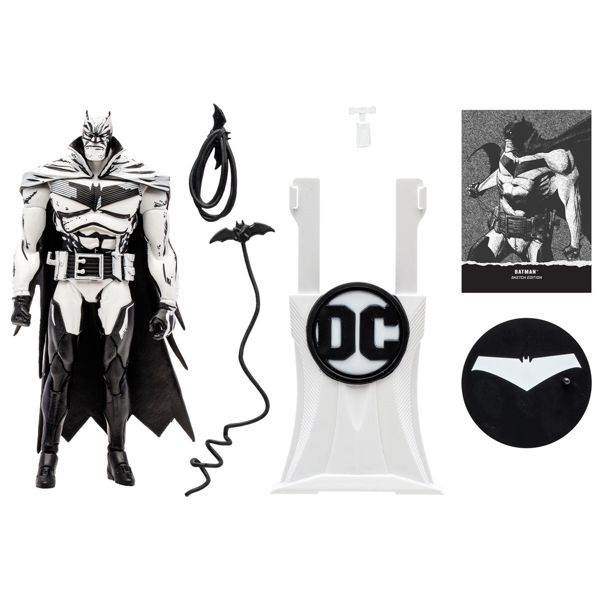 DC Multiverse - Batman White Knight Sketch Edition - Gold Label