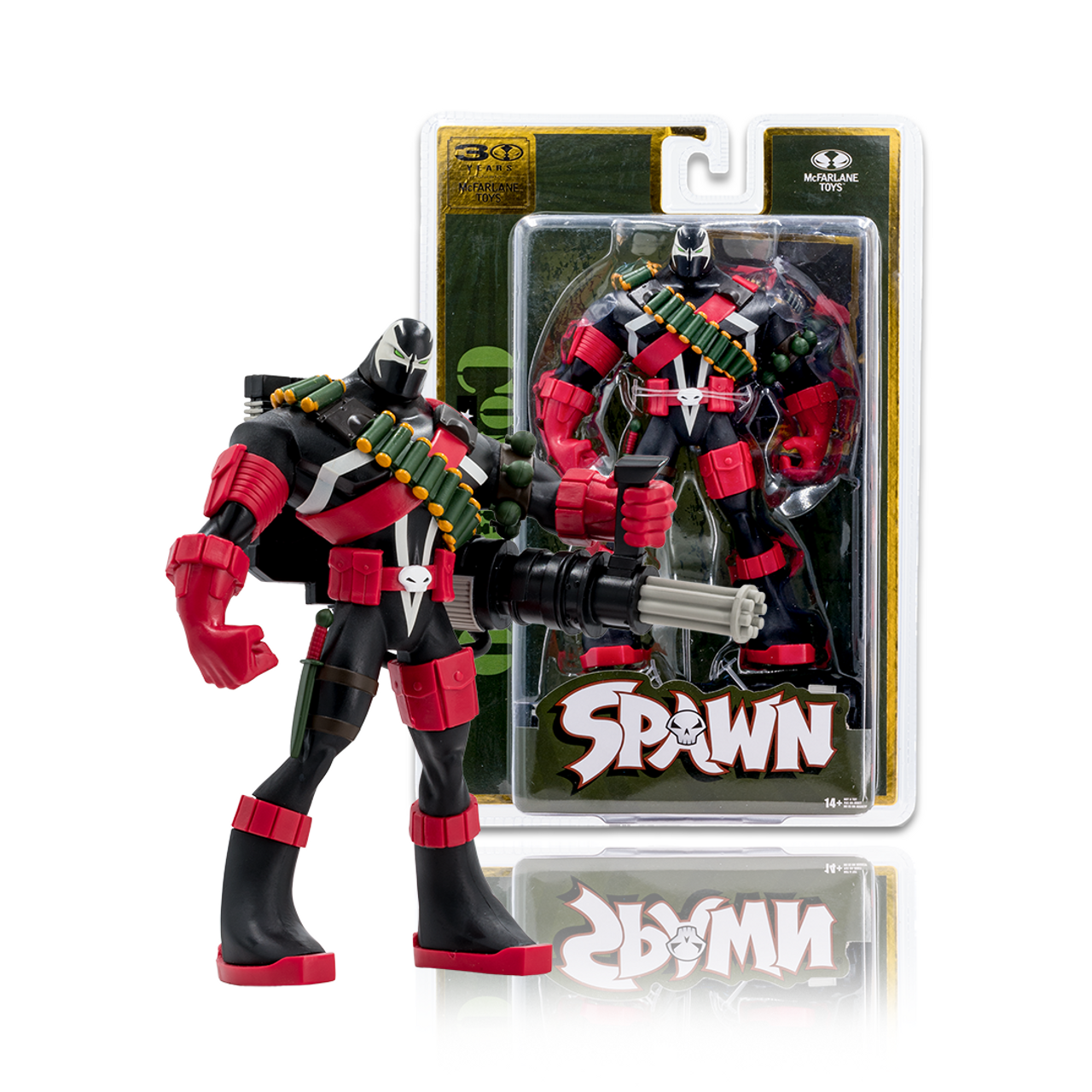 Commando Spawn (Digitally Remastered) 7" Figure McFarlane Toys 30th Anniversary