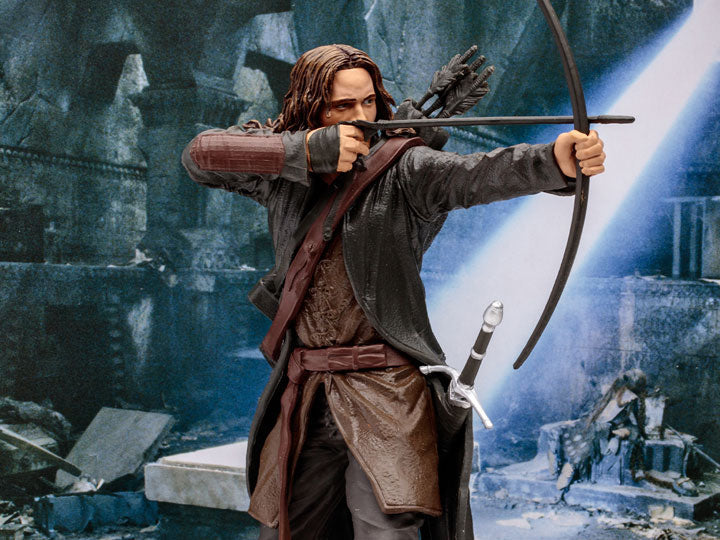 The Lord of the Rings: The Fellowship of the Ring Movie Maniacs WB 100 Aragorn 6" Limited Edition Figure
