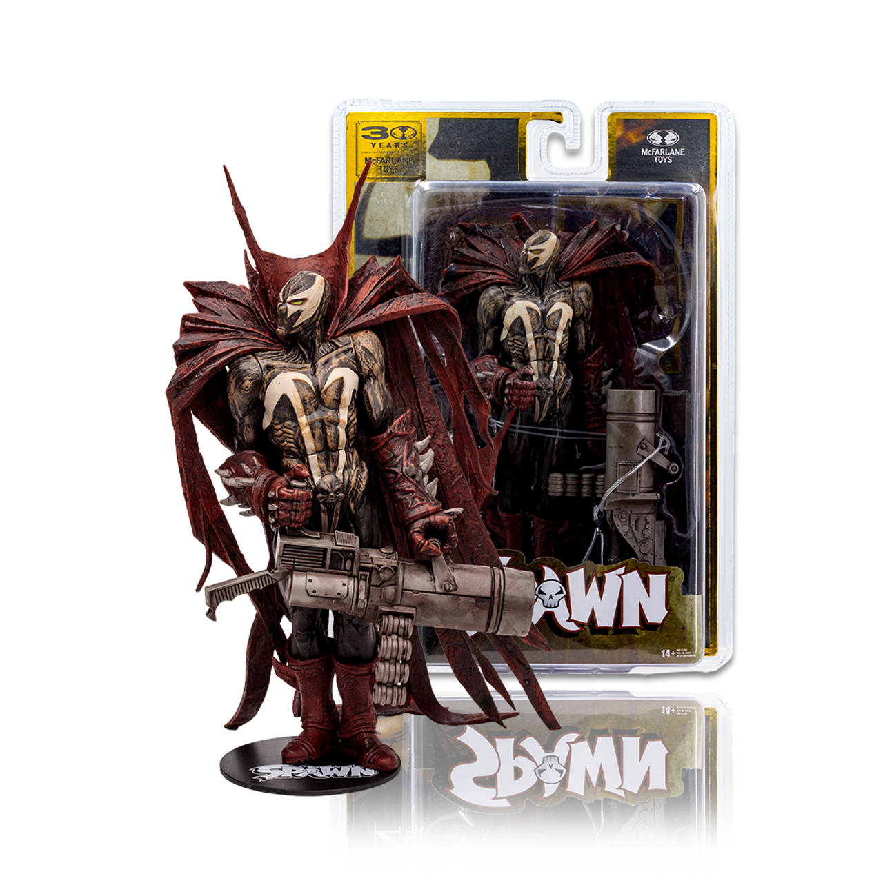Hellspawn 2 (Digitally Remastered) 7" Figure McFarlane Toys 30th Anniversary
