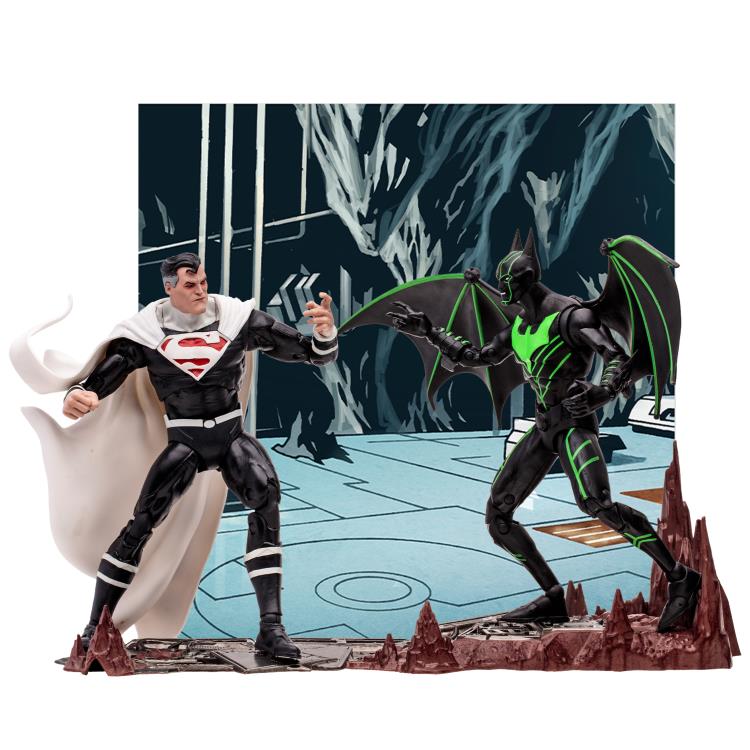Batman Beyond (Comic) DC Multiverse Batman vs. Justice Lord Superman Action Figure Two-Pack