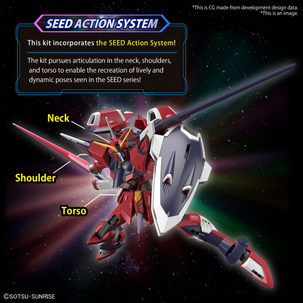 BANDAI HG 1/144 IMMORTAL JUSTICE GUNDAM