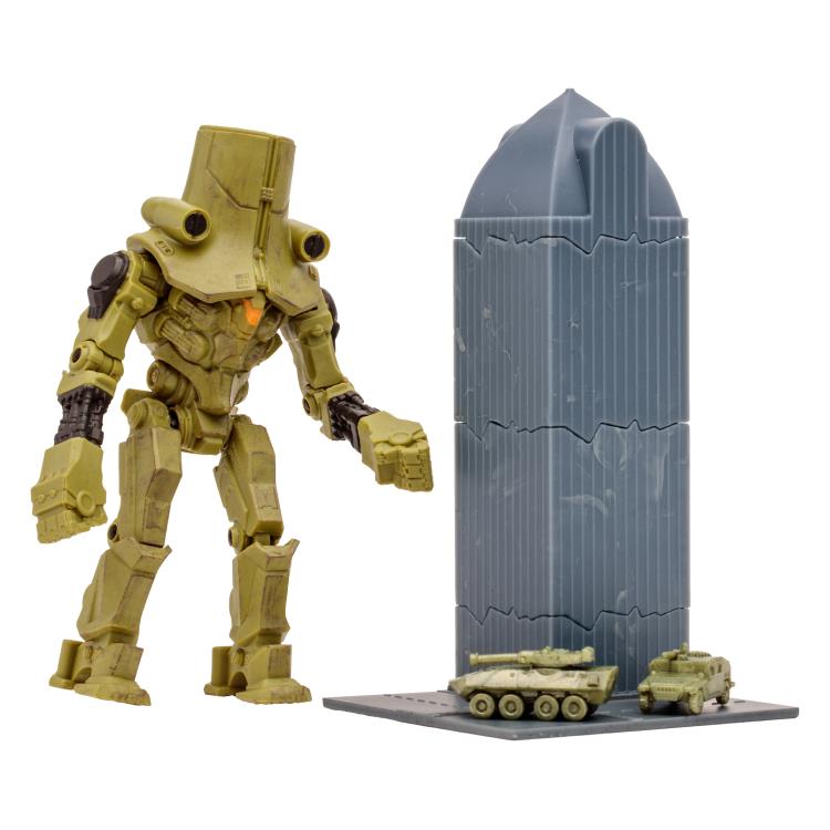 Pacific Rim: Tales From The Drift Cherno Alpha 4" Action Figure Playset with Comic