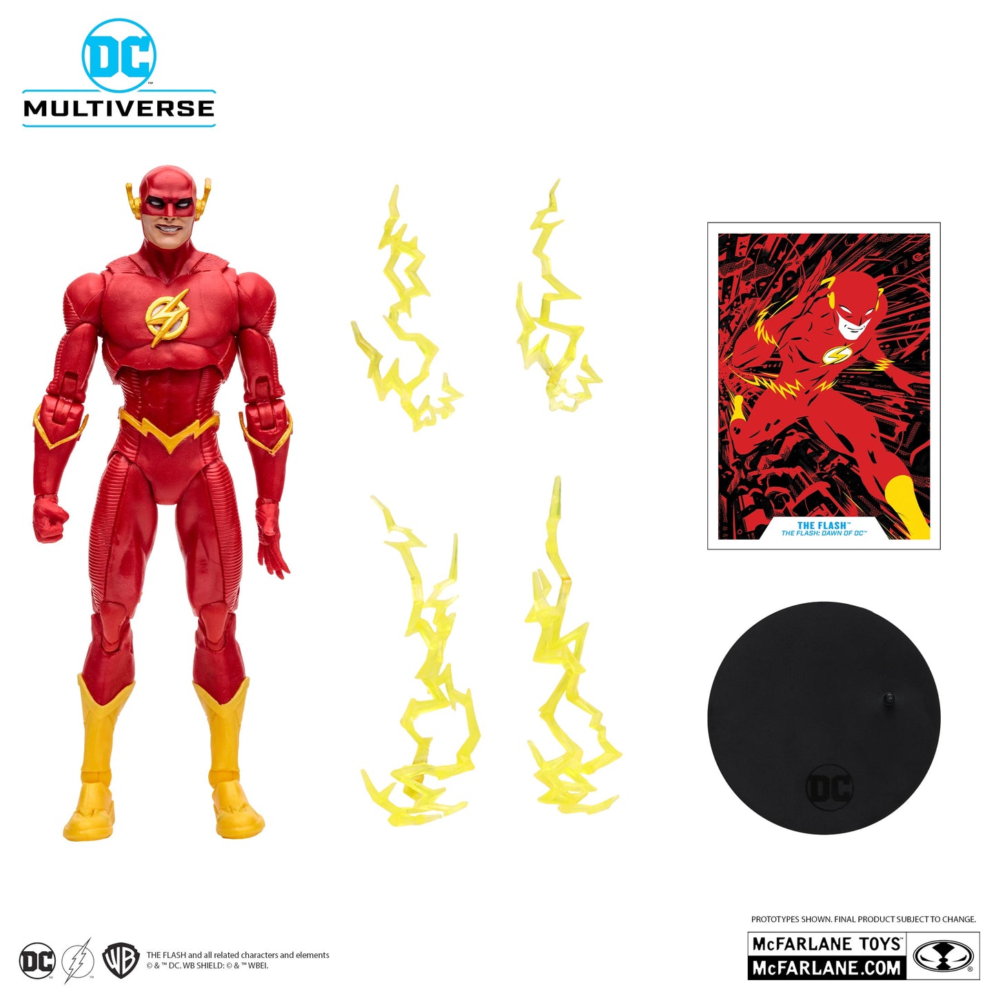 DC Multiverse The Flash: Dawn of DC - Wally West - Gold Label