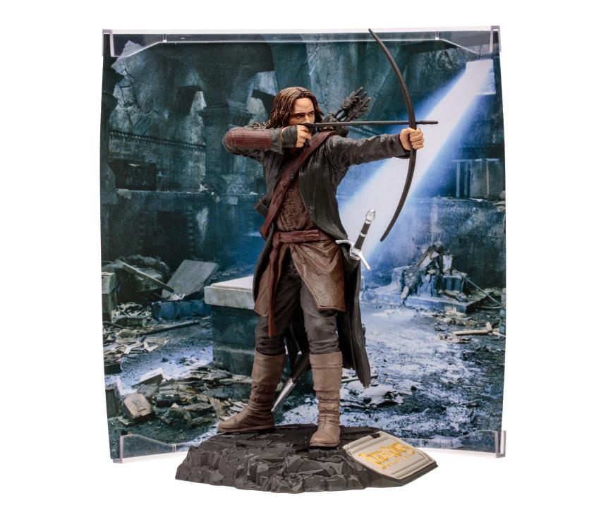 The Lord of the Rings: The Fellowship of the Ring Movie Maniacs WB 100 Aragorn 6" Limited Edition Figure