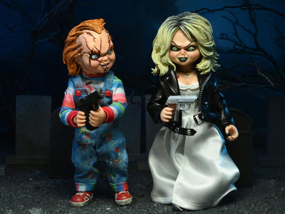 Neca - Bride of Chucky Chucky and Tiffany Clothed Figure Two-Pack