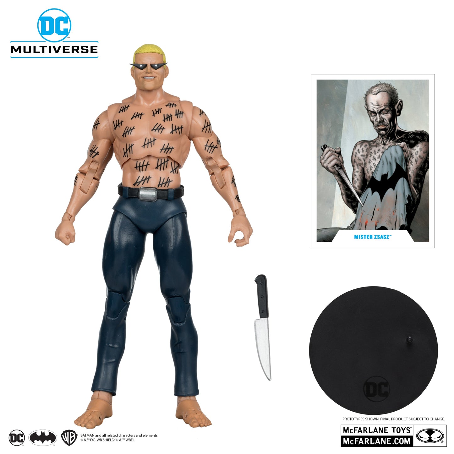 DC MULTIVERSE - MR. ZSASZ (GOLD LABEL)