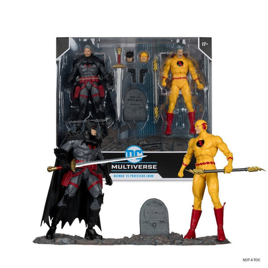 DC Multiverse - Flashpoint Batman vs Professor Zoom 2-Pack