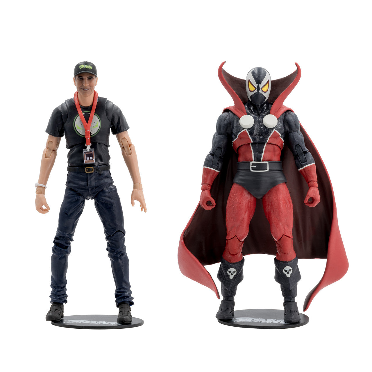 Spawn & Todd McFarlane (Spawn) 2-Pack 7" Figures McFarlane Toys 30th Anniversary