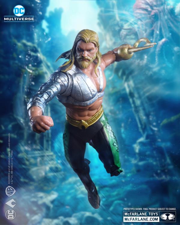 JLA DC Multiverse Aquaman (Collect to Build: Plastic Man)