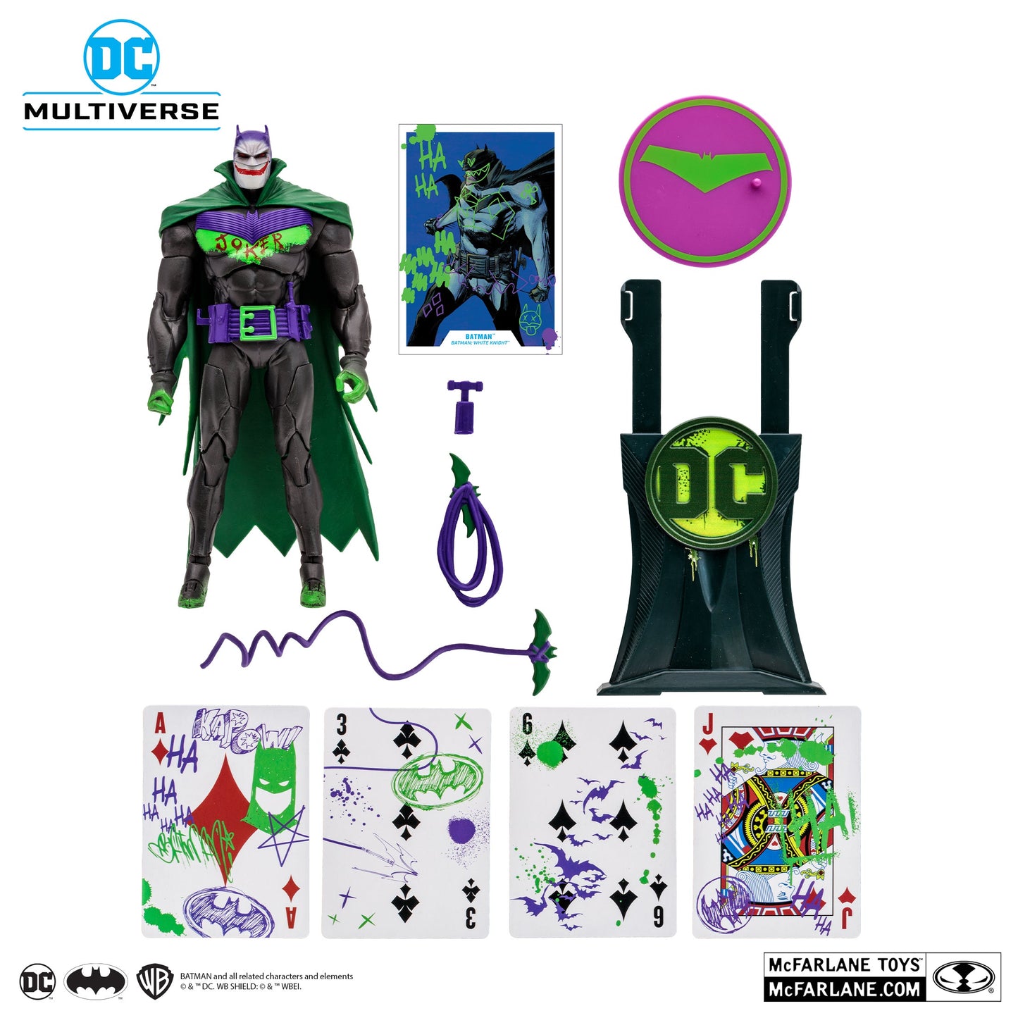 BATMAN WHITE KNIGHT JOKERIZED (GOLD LABEL)