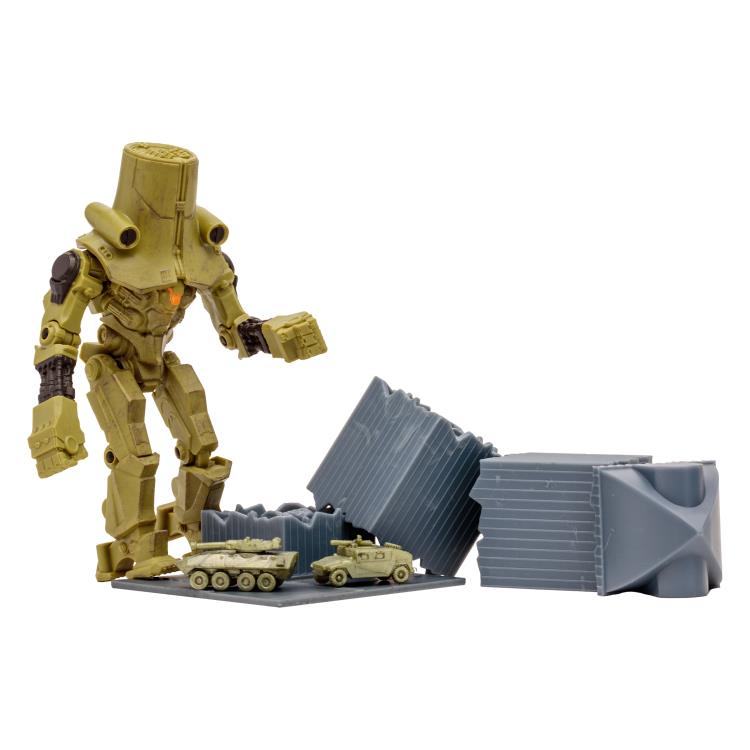 Pacific Rim: Tales From The Drift Cherno Alpha 4" Action Figure Playset with Comic