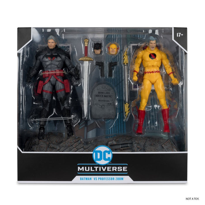 DC Multiverse - Flashpoint Batman vs Professor Zoom 2-Pack