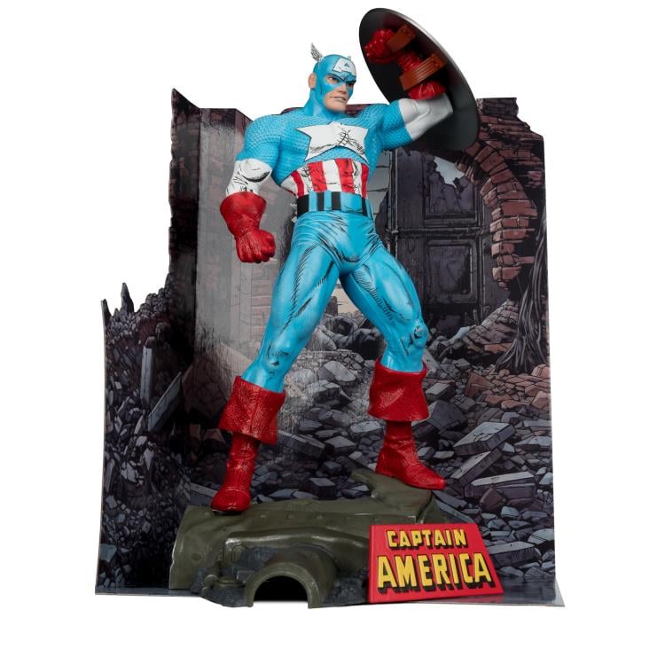 Marvel Comics Captain America (The Amazing Spider-Man #323) 1/6 Scale - Statue