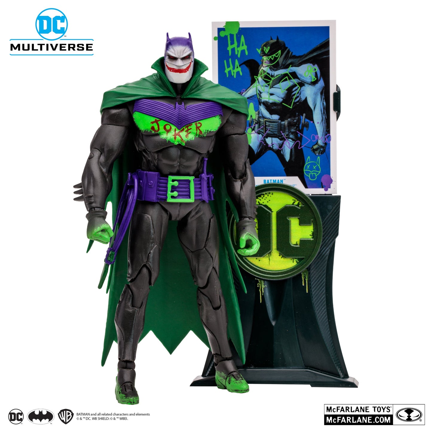 BATMAN WHITE KNIGHT JOKERIZED (GOLD LABEL)