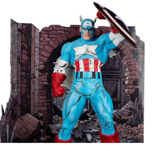 Marvel Comics Captain America (The Amazing Spider-Man #323) 1/6 Scale - Statue