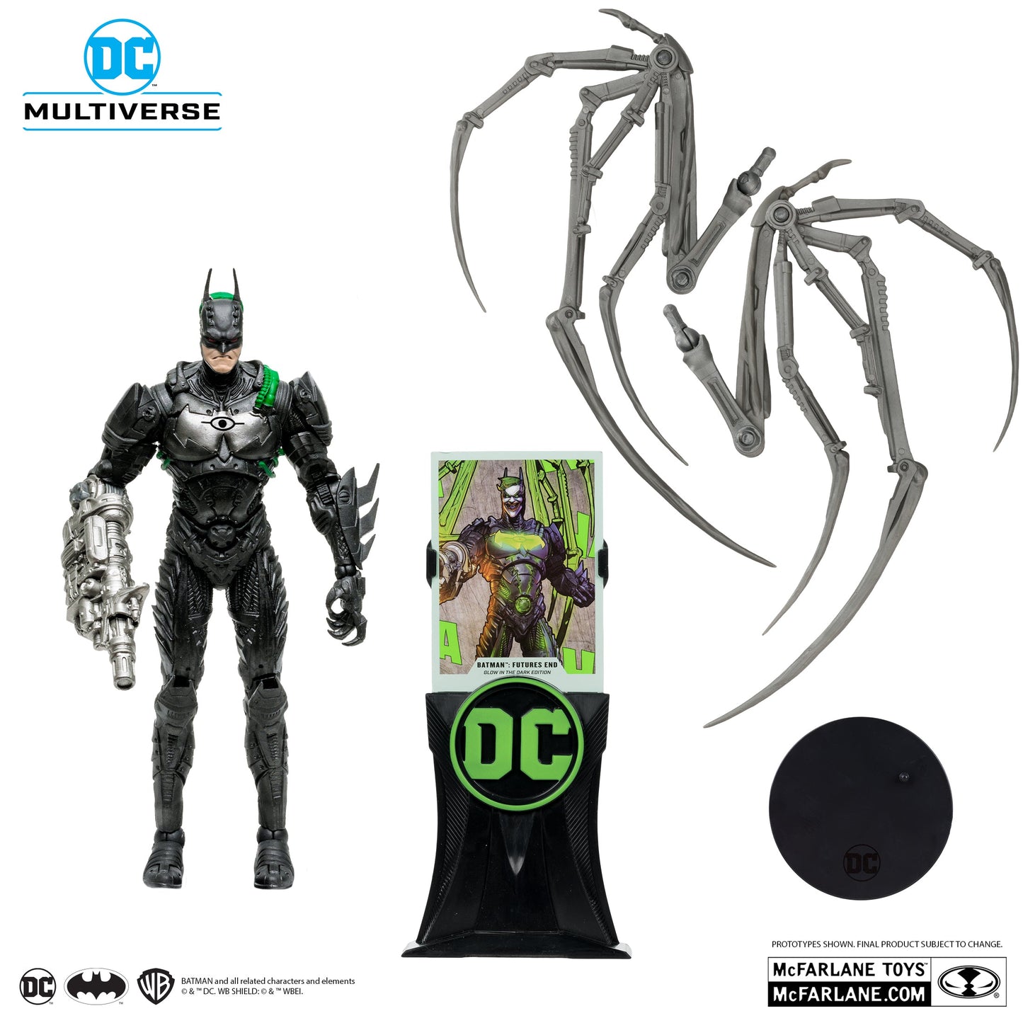 DC MULTIVERSE - BATMAN: FUTURES END UN (GITD)(GOLD LABEL)