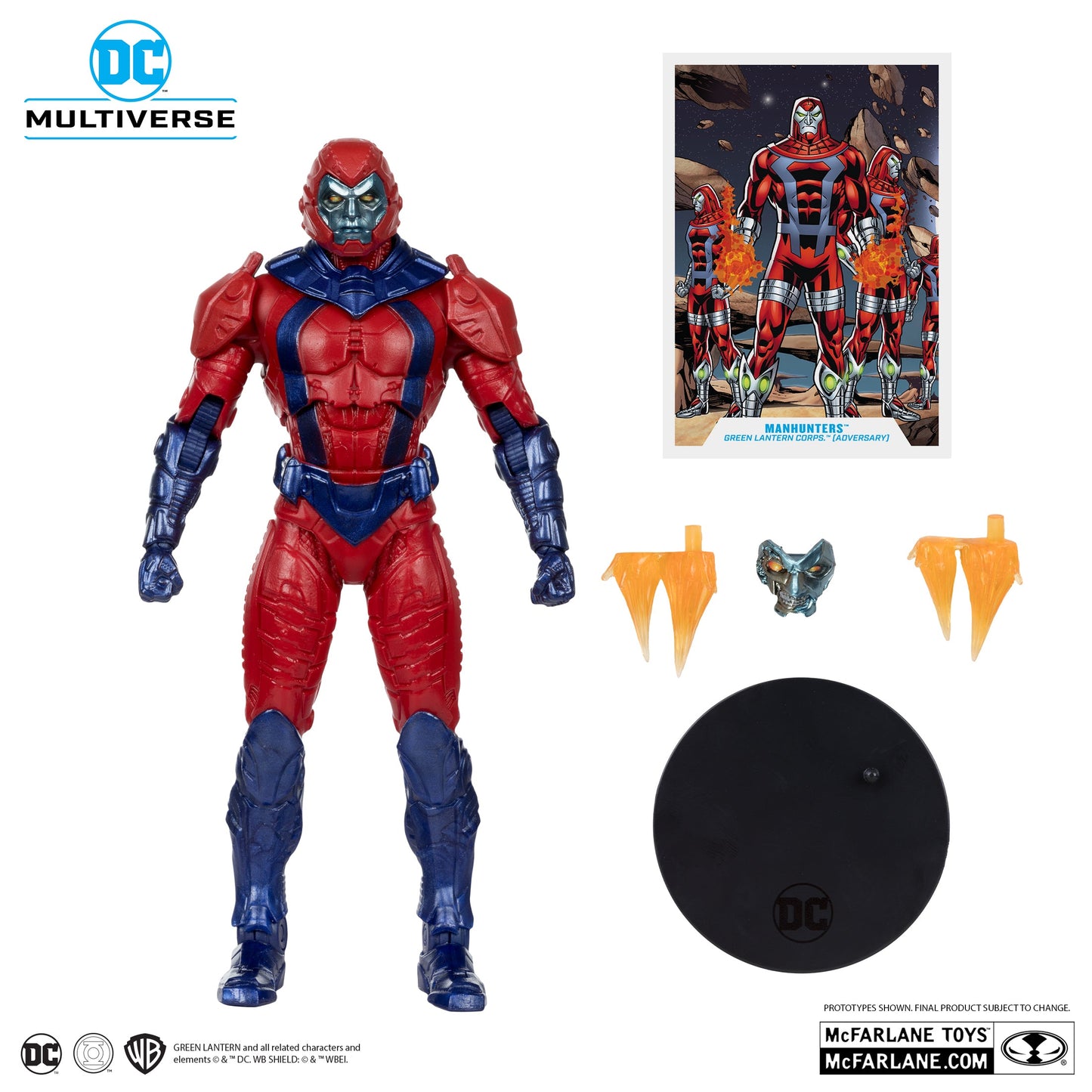 DC Multiverse -  MANHUNTERS  - Chase / Platinum