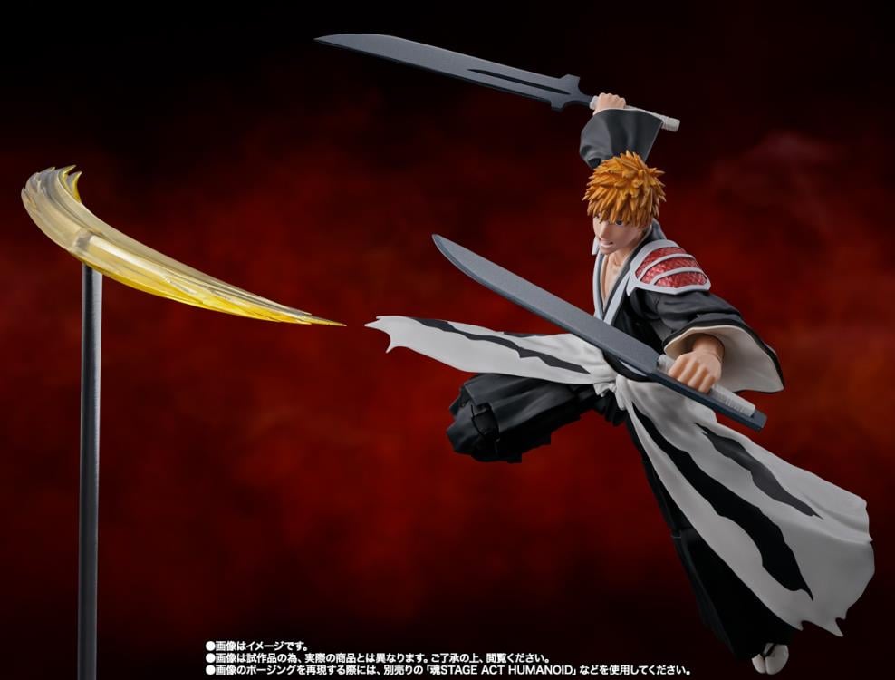 Bleach: Thousand-Year Blood War S.H.Figuarts Ichigo Kurosaki - Dual Zangetsu
