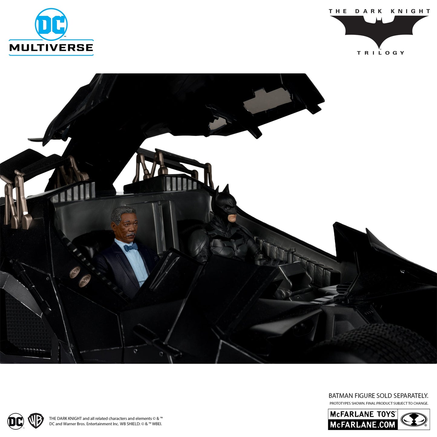 LUCIUS FOX & TUMBLER (THE DARK KNIGHT) GOLD LABEL