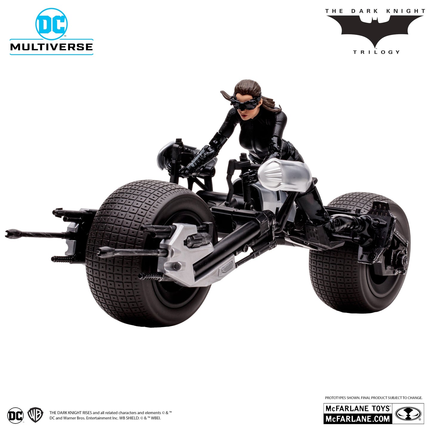 Catwoman and Batpod - The Dark Knight Rises - Exclusive Gold Label