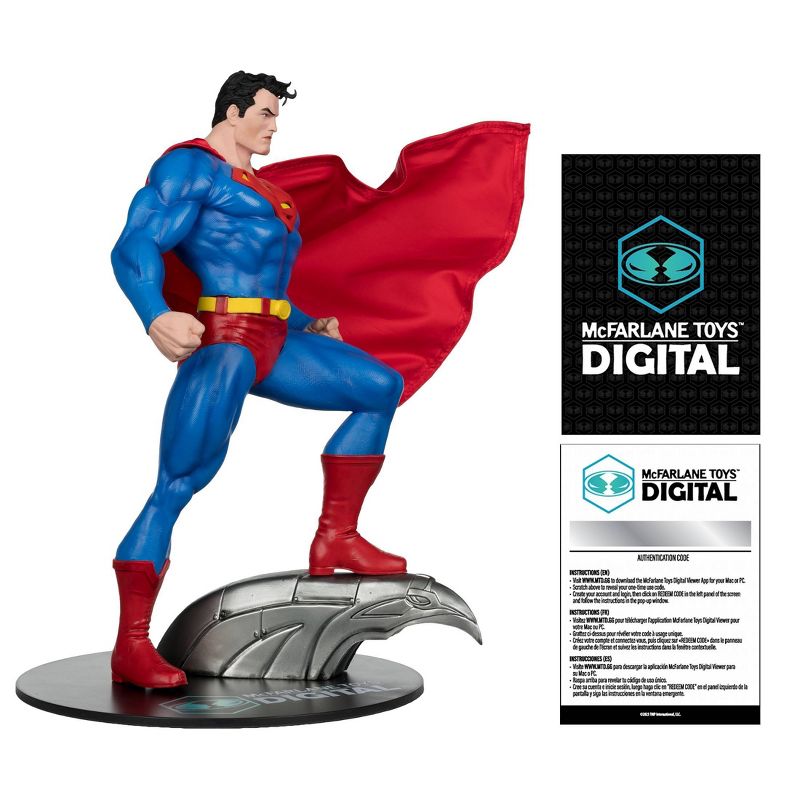 Superman by Jim Lee 12" Posed Figure