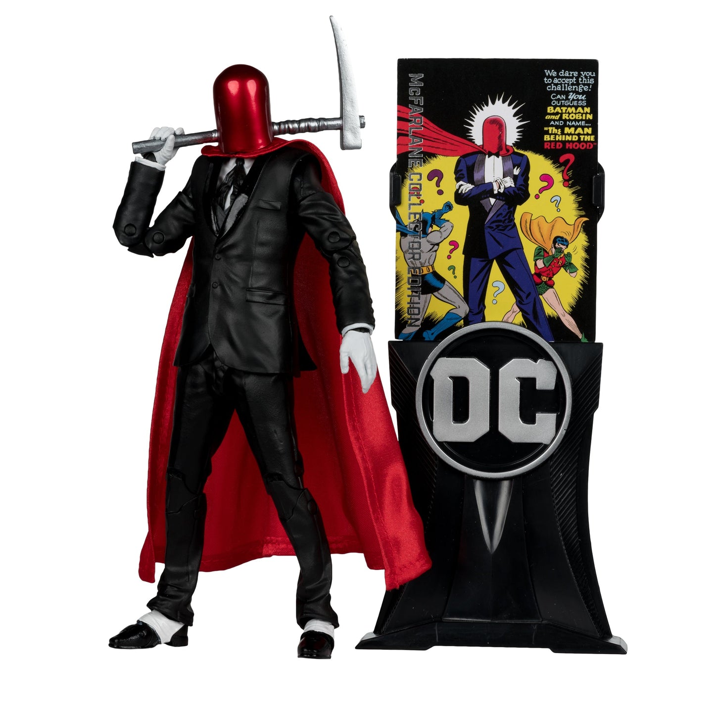 DC MCFARLANE COLLECTOR EDITION  - #20 RED HOOD - DETECTIVE COMICS - SubStandard Box